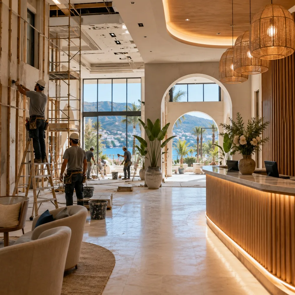 Bodrum Otel Tadilatı İçin Uzman Ekip ana blog görseli